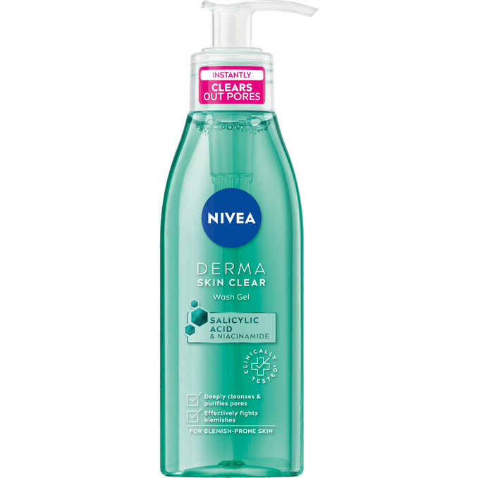 Nivea Face Derma Skin Wash Gel