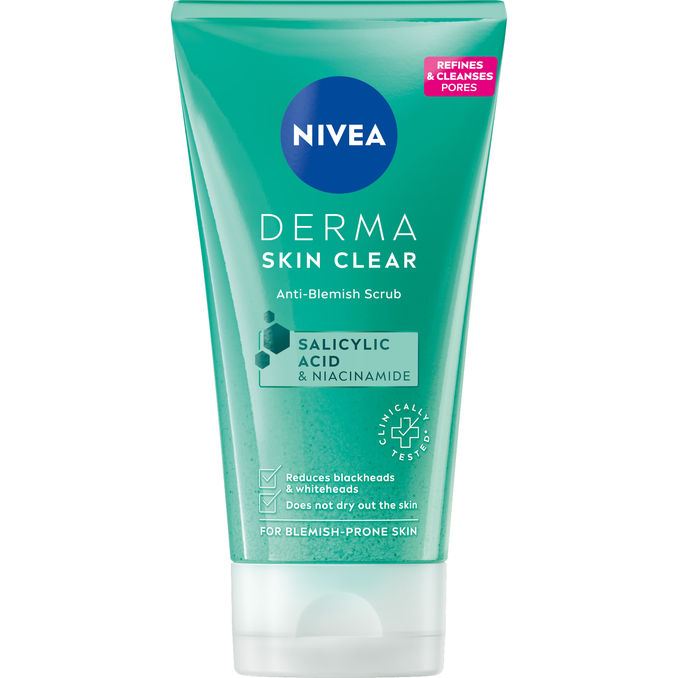 Nivea Face Derma Skin Clear Anti-Blemish Scrub