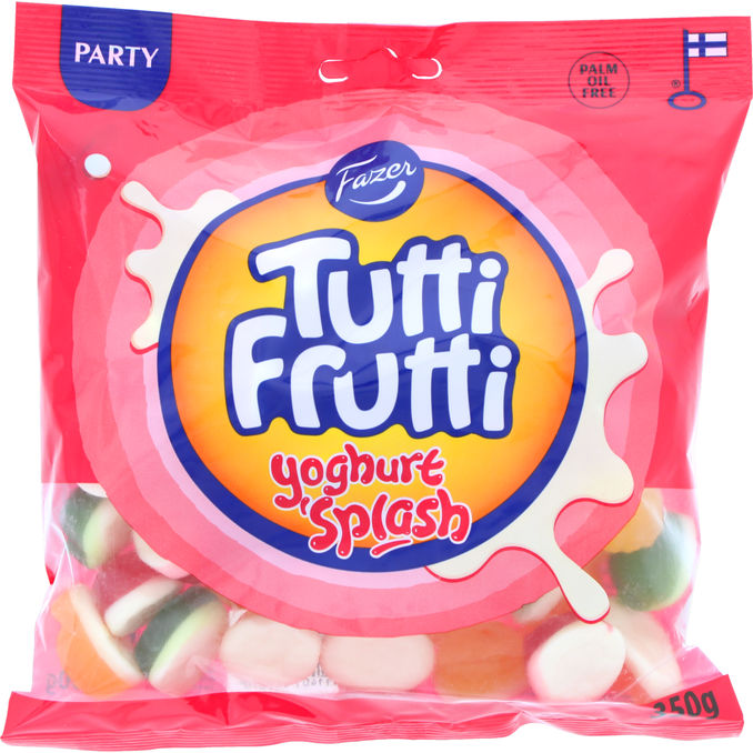 Fazer karkkipussi Tutti Frutti Yoghurt Splash