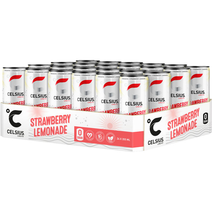 Celsius Strawberry Lemonade 24-pack