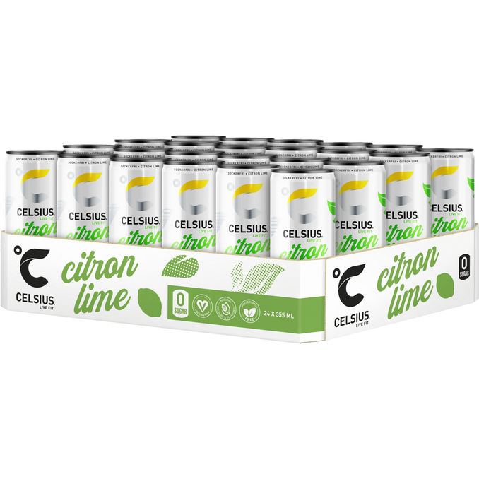 Celsius Citron Lime 24-pack