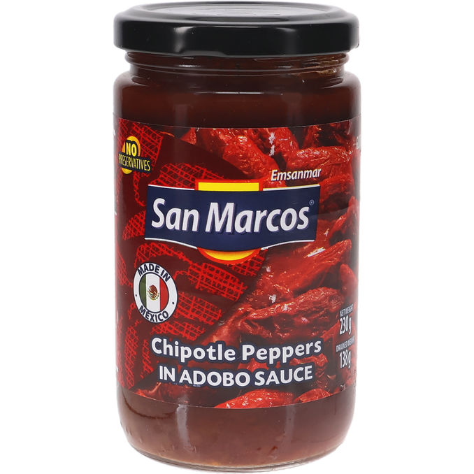 San Marcos Chipotle Peppers i Adobobo Sauce