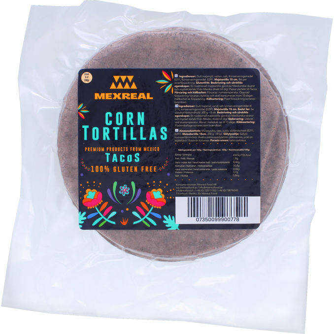 Mexreal Tortilla Blue Corn | 200 g