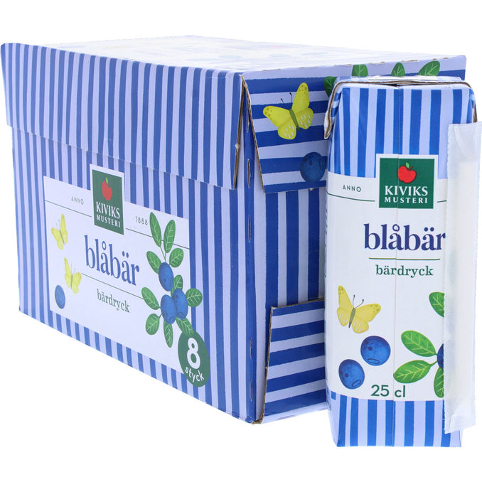 Kiviks Blåbärsdryck 8-pack