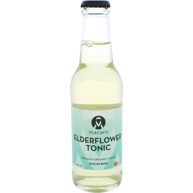 Naturfrisk Elderflower Tonic Mixersodavand