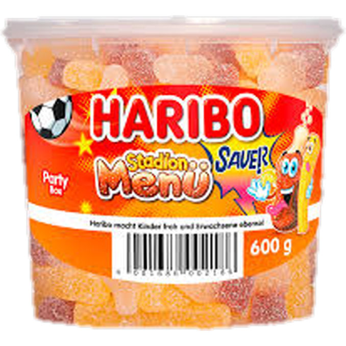 Haribo Stadionmenü