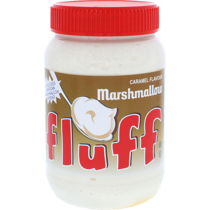 fluff Vaahtokarkkilevite Crème Caramel