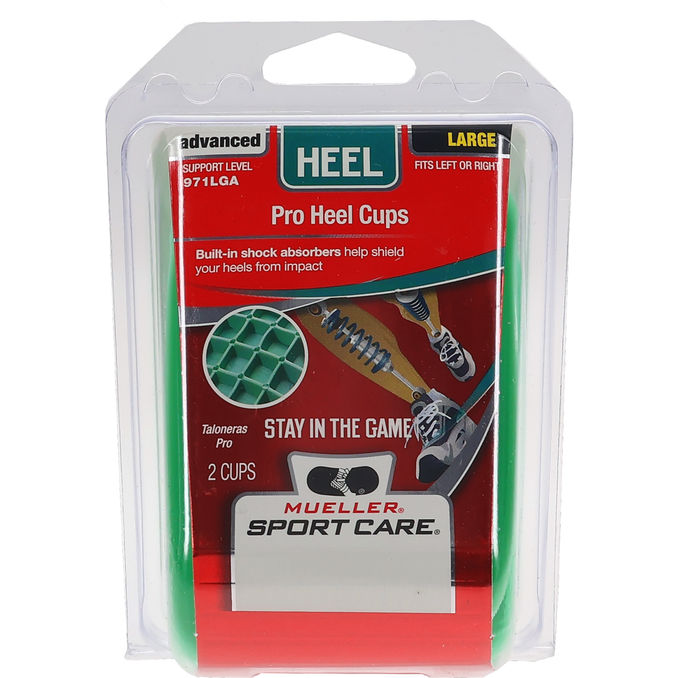 Mueller Pro Heel Cups Stl. L