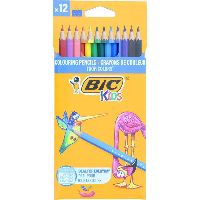 Bic Värikynä Tropicolors 12-pack