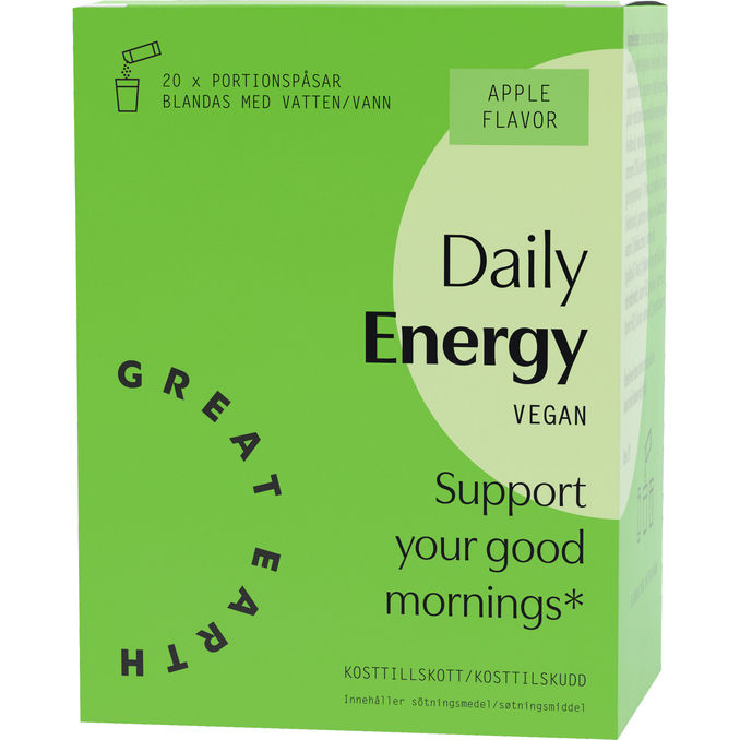 Great Earth Daily Energy Kosttilskud 20 stk