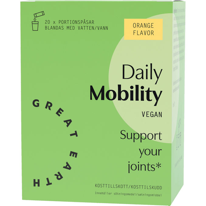 Great Earth Daily Mobility Kostilskud 20 stk