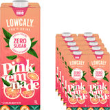 Lowcaly Frugtdrik Pink Lemonade 10-pak