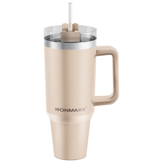 IronMaxx Cup mit Griff Beige - XL