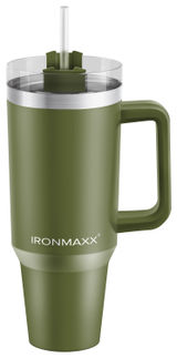 IronMaxx Cup mit Griff Olivgrün