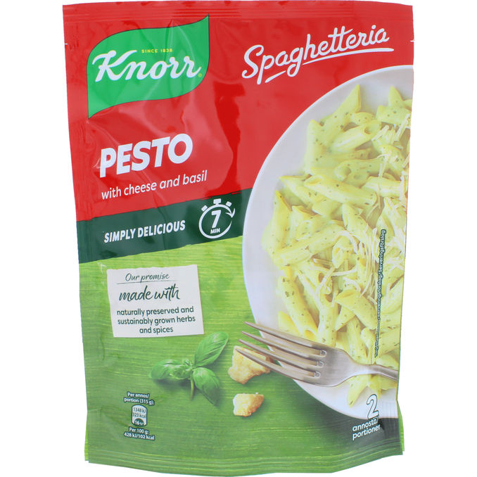 Knorr Pasta m. Pesto