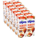 Alpro Mandeldrink ohne Zucker, 12er Pack