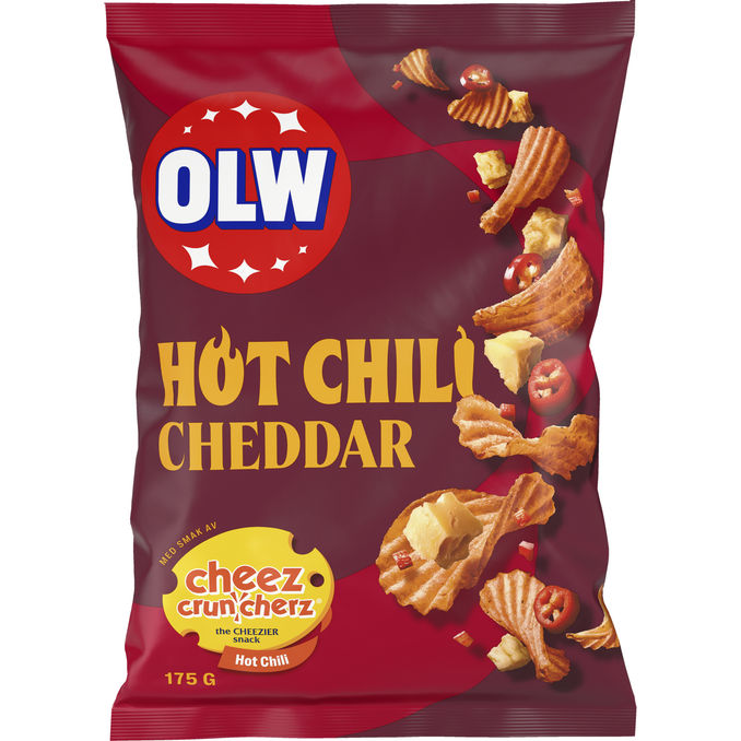OLW Flamin Hot Cheddar Chips