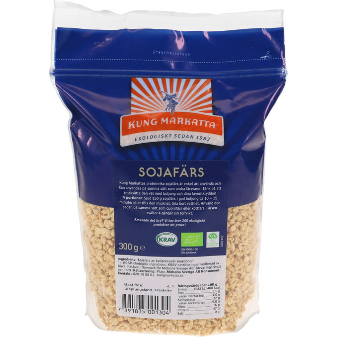 Kung Markatta Sojafärs 300g