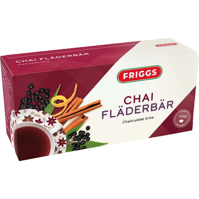 Friggs Chai Te m. Hyldebær