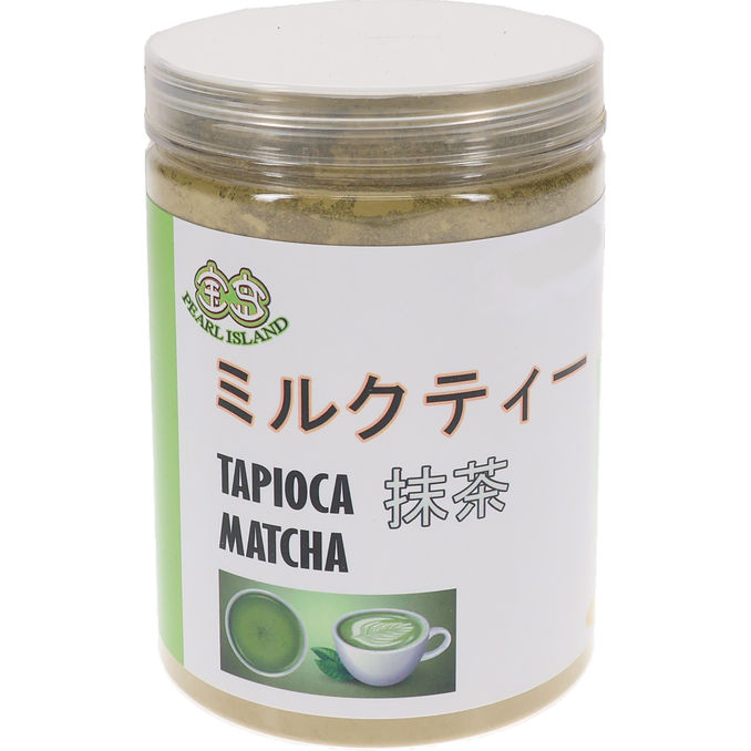 Pearl Island Saft Pulver Tapioca Matcha