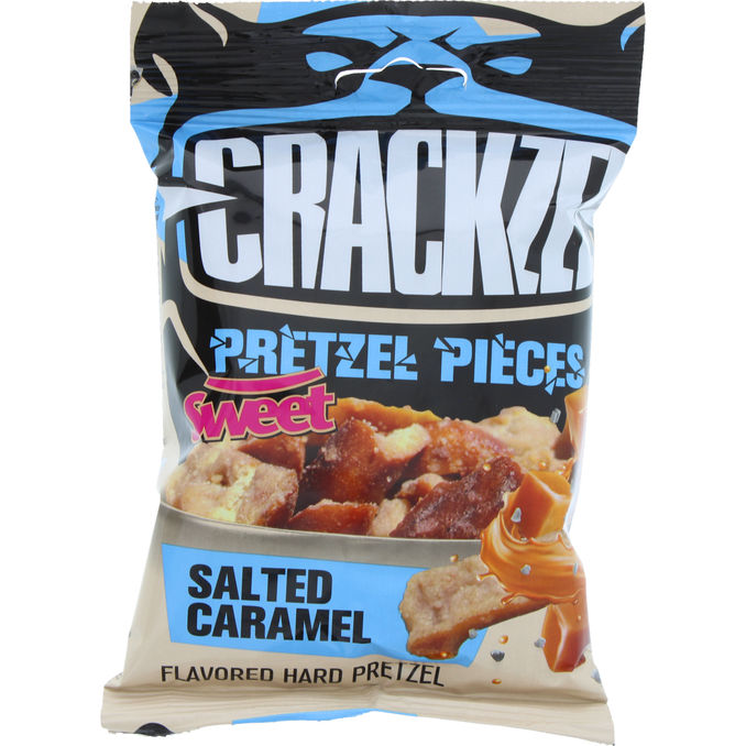  Crackzel Pretzel Pieces Salted Caramel 85g