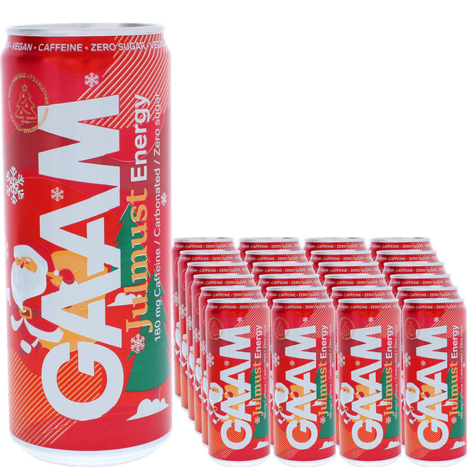 GAAM Energidryck Julmust 24-pack