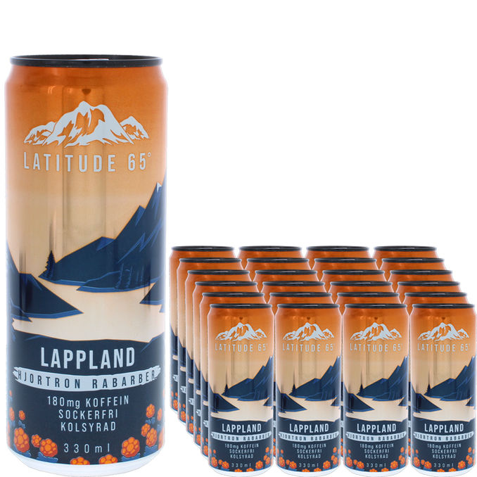 Latitude 65 Energidryck Lappland 24-pack 