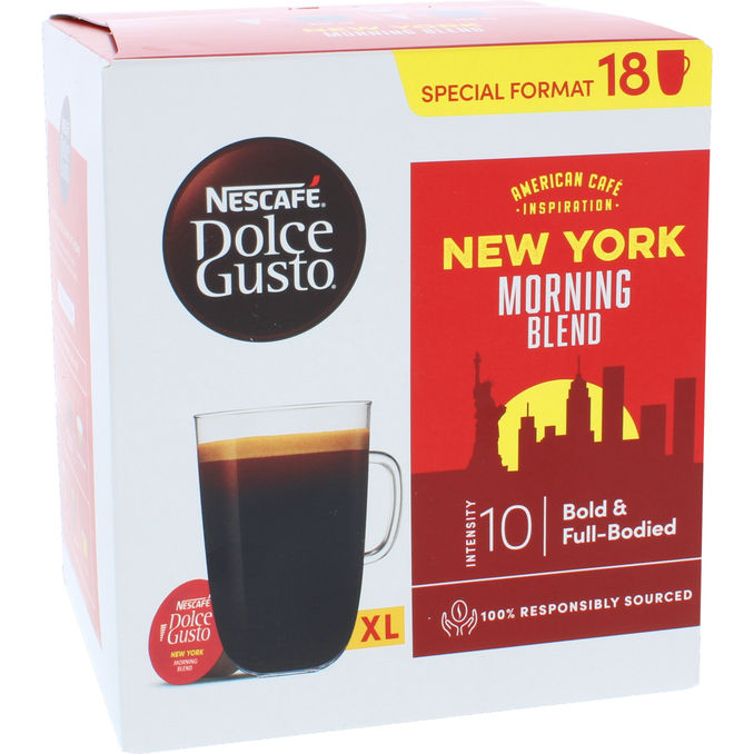 Nescafé Kahvikapselit Dolce Gusto New York 18-pack