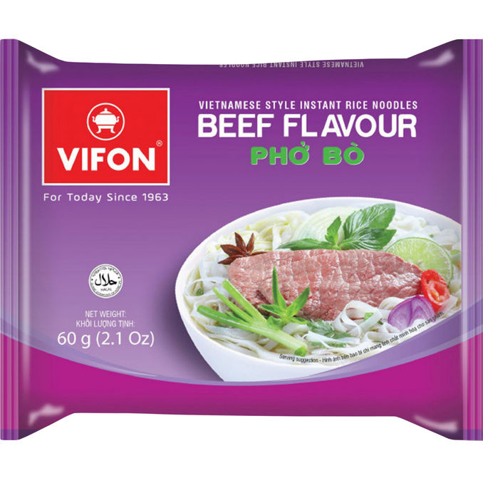 5 x Instant Risnudlar Biff Vifon | 5 x 60 G