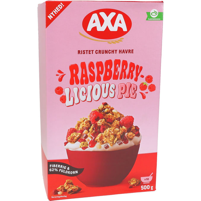 Axa Granola Raspberrylicious Pie