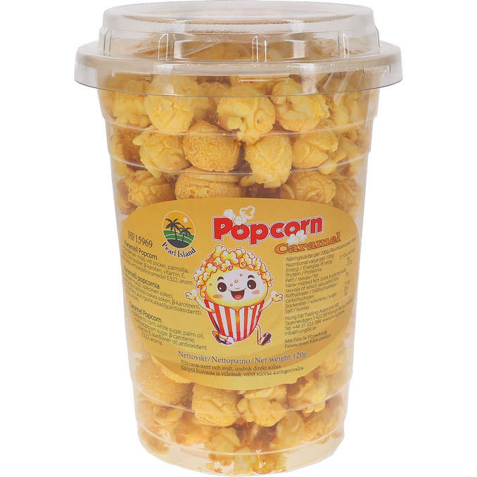 Pearl Island Snack Popcorn Karamell