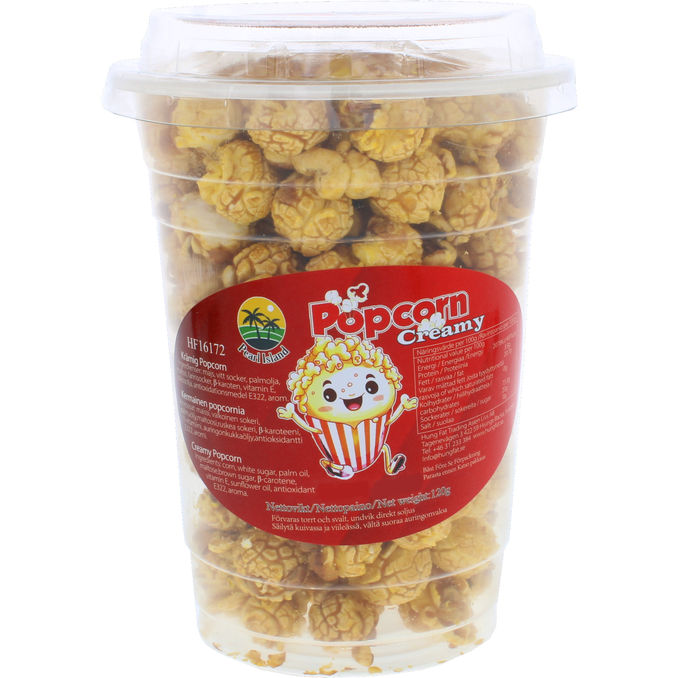 Pearl Island Snack Krämiga Popcorn