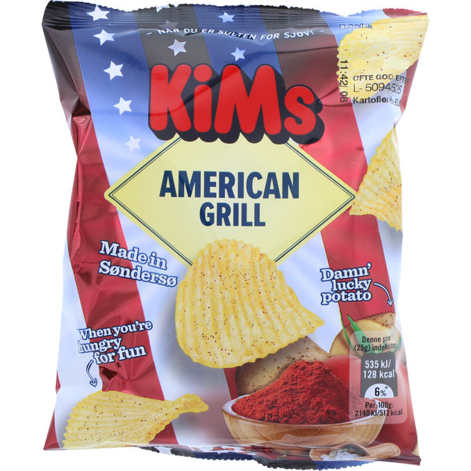 Kims Chips Mini American Grill