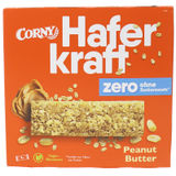 Mindestens haltbar bis: 07.05.2026 Corny Haferriegel Erdnussbutter Zero