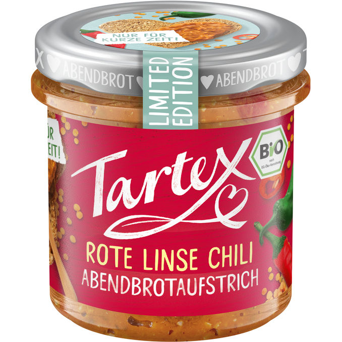 BIO Tartex Rote Linsen Chili 