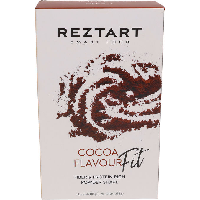 Reztart Powdershake Chocolate FIT 14 Portionsposer