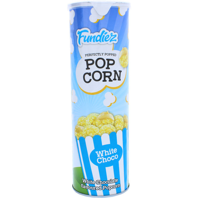 Fundiez Popcorn m. Hvid Chokolade 70 g