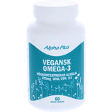 Alpha Plus Vegansk Omega 3 60 kapsler