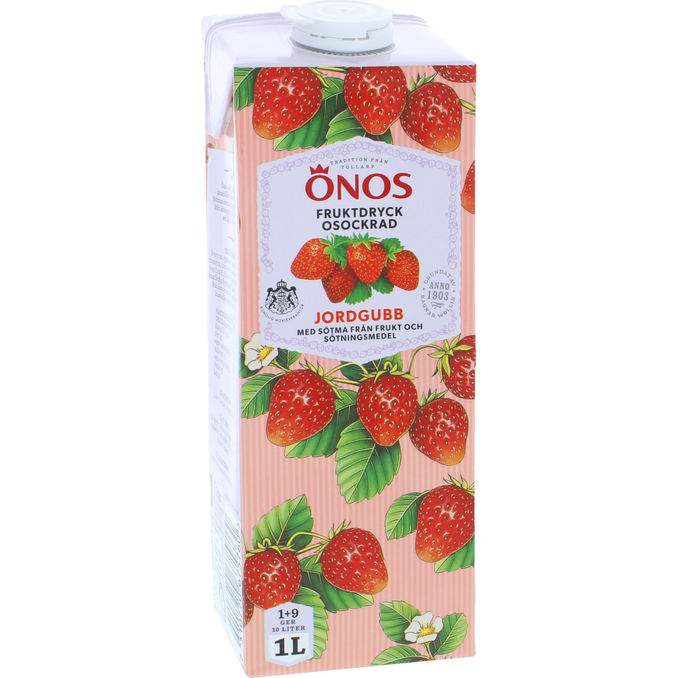 Önos Jordbærsaft 1 L