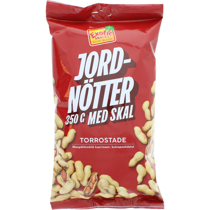 Exotic Snacks Jordnötter Skal