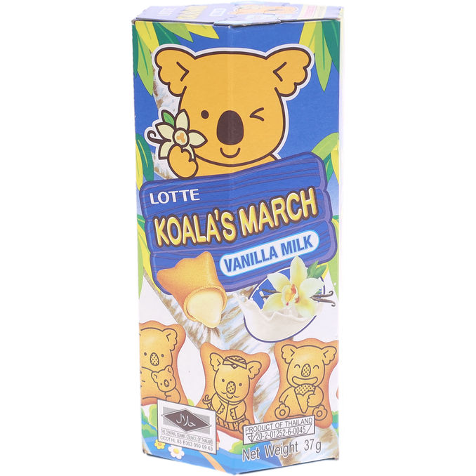 Lotte 2 x Koala's March Kiks m. Vaniljefyld 37 g