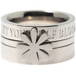 Bud to Rose Ring Silver Blomma Stl. S