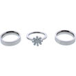 Bud to Rose Ring Silver Blomma Stl. S