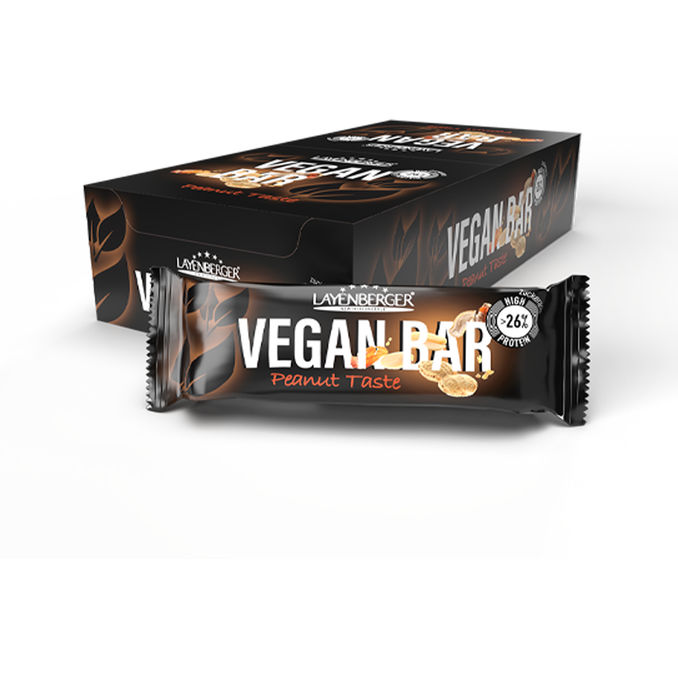 Layenberger Protein Vegan Bar Peanut, 18er Pack