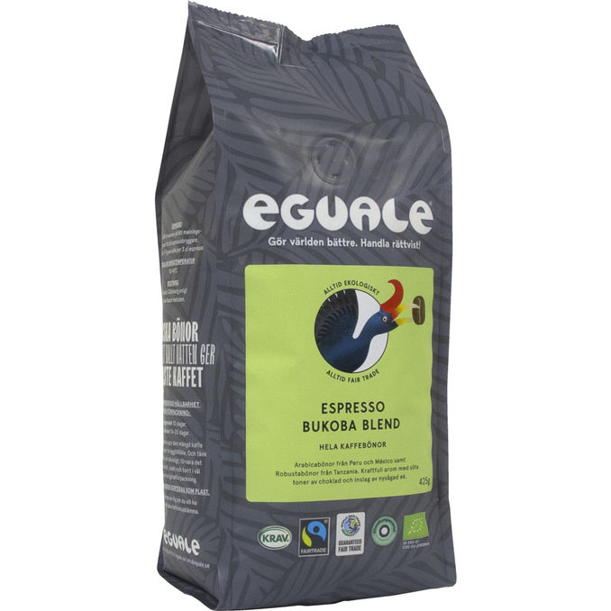 Eguale Espresso Bukoba Blend Hele Bønner 425g