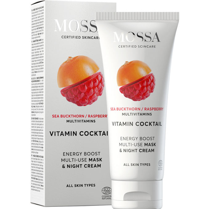 Mossa Vitamin Cocktail Energie Boost Maske & Nacht-Creme