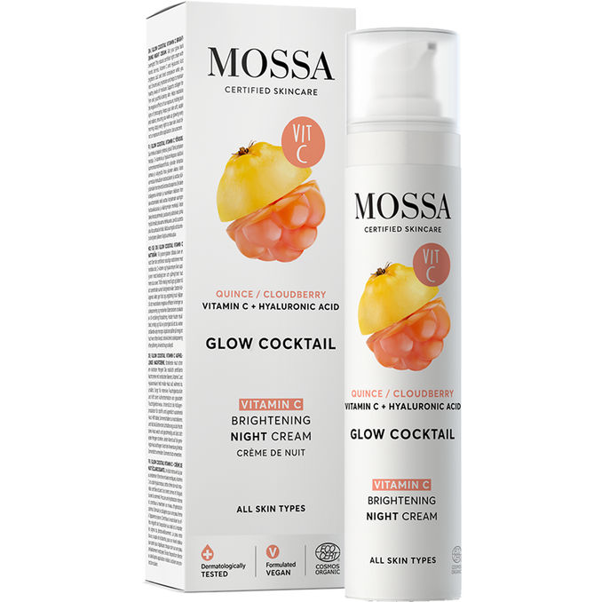 Mossa Glow Cocktail Vitamin C Nacht-Creme