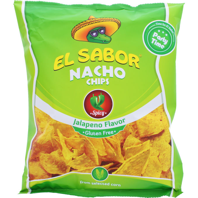 El Sabor Nacho Chips Jalapeno