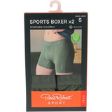 Pierre Robert Pie Sports boxer men 2-p Green S 2pcs