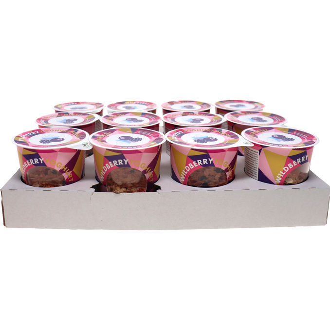 mymuesli2go BIO Wildberry-Yoghurt-Müsli, 12er Pack